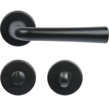 Sada kľučiek dverí s otočným gombíkom pre kúpeľne a toalety