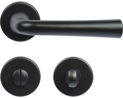 Sada kľučiek dverí s otočným gombíkom pre kúpeľne a toalety