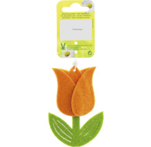 Dekoratívny látkový tulipán na zavesenie, nie je hračka