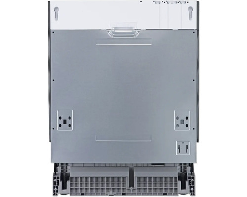 Pohľad zozadu na umývačku riadu na inštaláciu