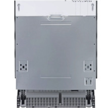 Pohľad zozadu na umývačku riadu s nastaviteľnými nožičkami