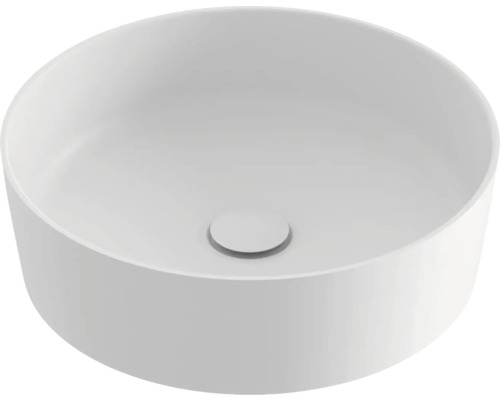 Okrúhle umývadlo na dosku do kúpeľne