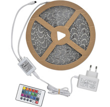 LED pásik na cievke s diaľkovým ovládaním a napájacím zdrojom