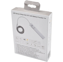 CCT LED pásik so senzorom s funkciou batérie 1 m
