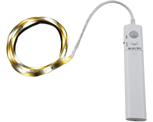 LED pásik so snímačom pohybu a batériovým napájaním