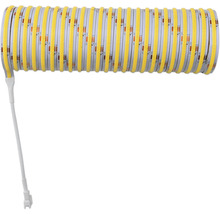 LED svetelný had stočený