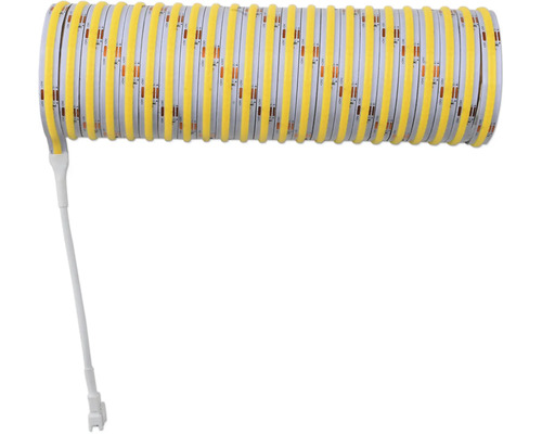 LED svetelný had stočený