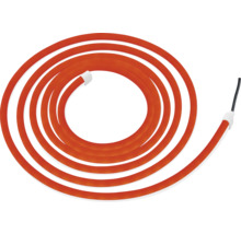 Vykurovací kábel v špirále s napájacím káblom