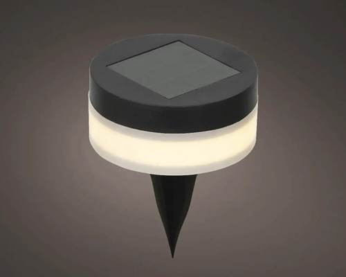 Solárna lampa so zemným hrotom na vonkajšie použitie