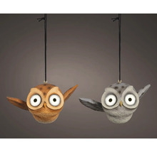Dve dekoratívne sovy na zavesenie