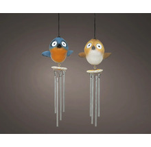 Dve vtáčie zvonkohry visia na šnúrke