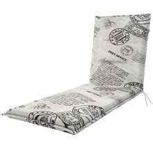 Podložka na ležadlo s motívmi písma a pečiatky