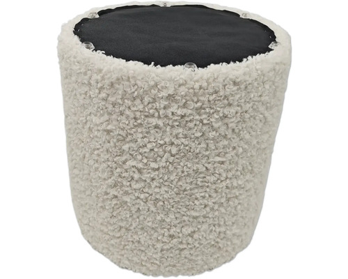 Stolička s fleecovým poťahom