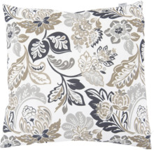 Vankúš s kvetinovým vzorom