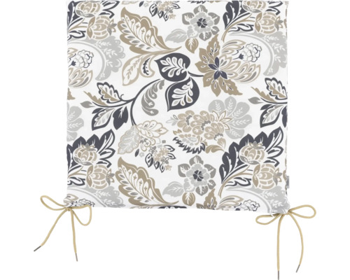 Podsedák s kvetinovým vzorom a viazacími šnúrkami