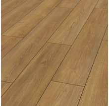 Položená laminátová podlaha s dreveným vzhľadom