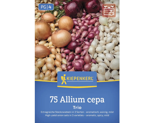 Kiepenkerl Allium cepa Trio cibuľa set
