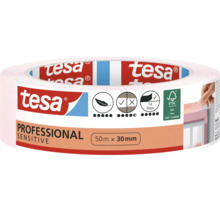 Tesa Professional Sensitive krepová maskovacia páska 50 m x 30 mm