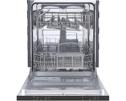 Otvorená umývačka riadu s košmi na riad