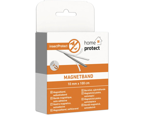 Samolepiaca magnetická páska na ochranu proti hmyzu v balení insectProtect home protect, 10 mm x 100 cm