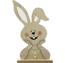 Veľkonočný zajačik z dreva ako dekorácia