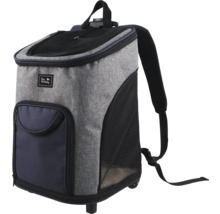 Prepravný batoh pre psy s kolieskami a držadlom