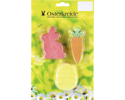 Sada veľkonočných kried s tvarmi zajaca, mrkvy a vajca