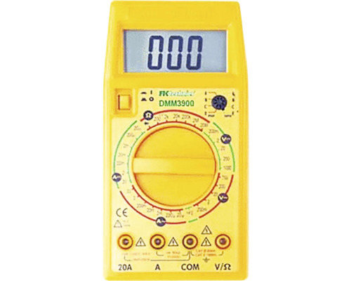 Digitálny multimeter na meranie napätia