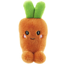 Plyšová mrkva s tvárou