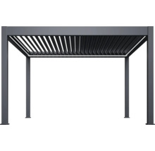 Voľne stojaca hliníková pergola s lamelovou strechou pre vonkajšie použitie