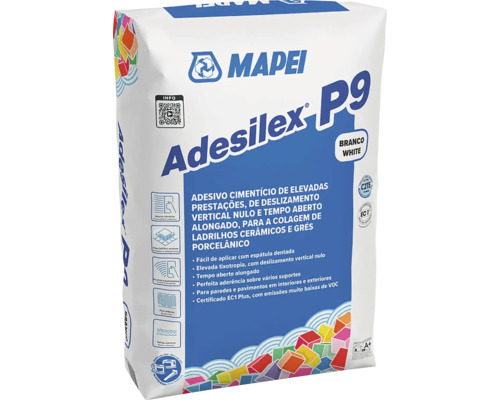 Mapei Adesilex P9 lepidlo na obklady, vhodné pre keramické obklady a dlažby a porcelán
