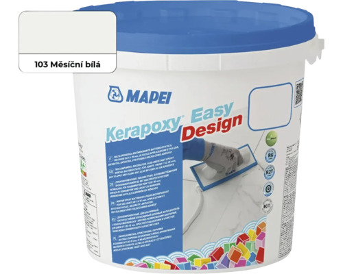 Maltová zmes Mapei Kerapoxy Easy Design vo vedre