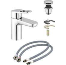 Umývadlová batéria s príslušenstvom