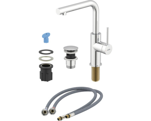 Páková batéria Avital s príslušenstvom a flexibilnými hadicami