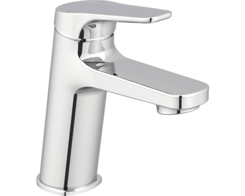 Umývadlová batéria z kovu, lesklý povrch