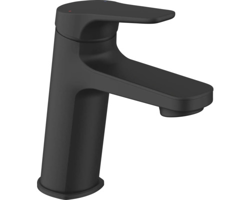 Čierna umývadlová batéria do kúpeľne