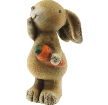 Dekoratívny zajačik s mrkvou pre interiér