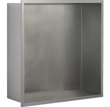 Nerezová sprchová polica na montáž na stenu