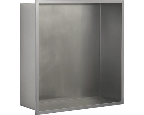 Stenový výklenok Nika v stene GEDY GUEST GD-24913800000 Nerezová sprchová polica na montáž na stenu