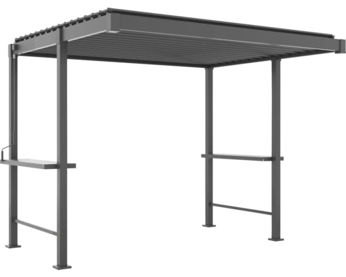 Grilovací pavilón s úložným priestorom