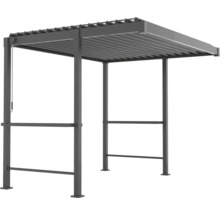 Voľne stojaca pergola z kovu do záhrady