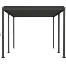 Voľne stojaca pergola s lamelovou strechou