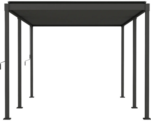 Voľne stojaca pergola s lamelovou strechou