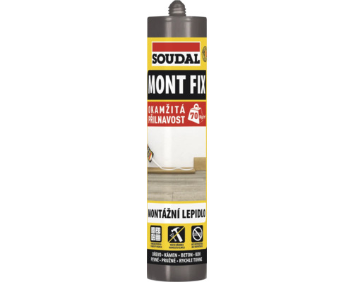 Montážne lepidlo Soudal Mont Fix