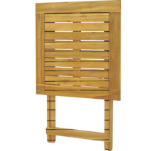 Skladací drevený stôl do záhrady alebo na balkón