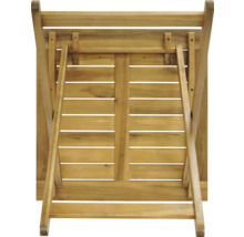 Skladací drevený stôl