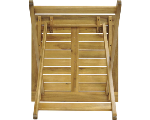 Skladací drevený stôl