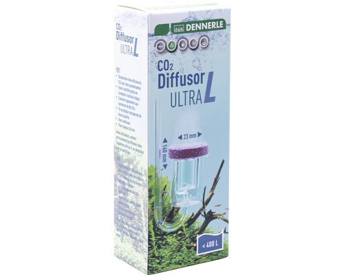 Balenie difúzora CO2 Dennerle Ultra L