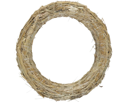 Kruh na aranžovanie slamenný Ø 50 x 8 cm Slamený veniec