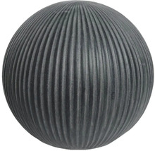 Dekoračná guľa s ryhovaným povrchom